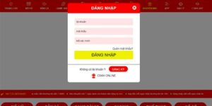 Các lỗi phổ biến hội viên gặp phải trong quá trình đăng nhập